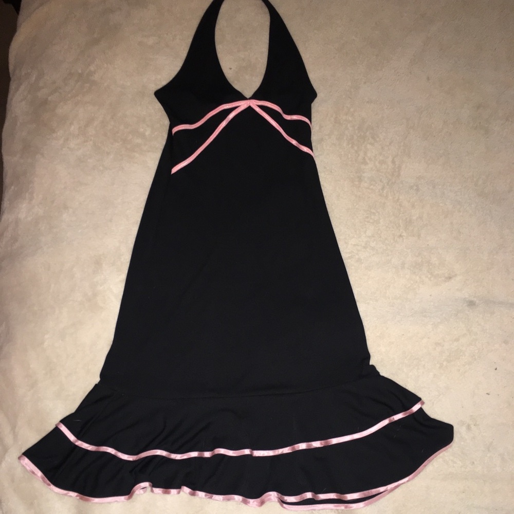 Halter midi dress